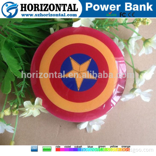 Best selling American Captain usb custom external powerbank case qualified for ROHS
